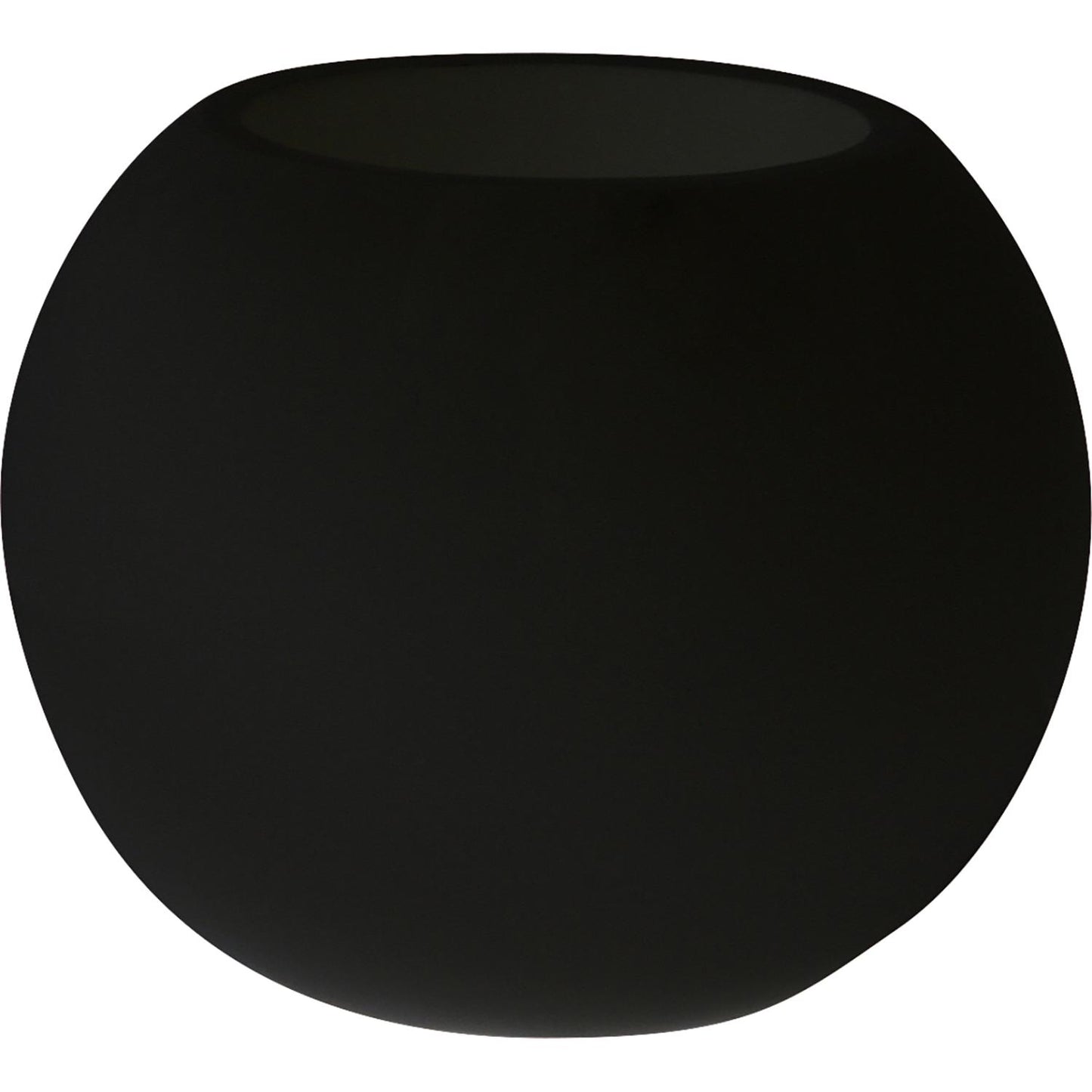 Premium Globe Pflanzgefäß, Ø 40 cm, Höhe 32 cm, schwarz
