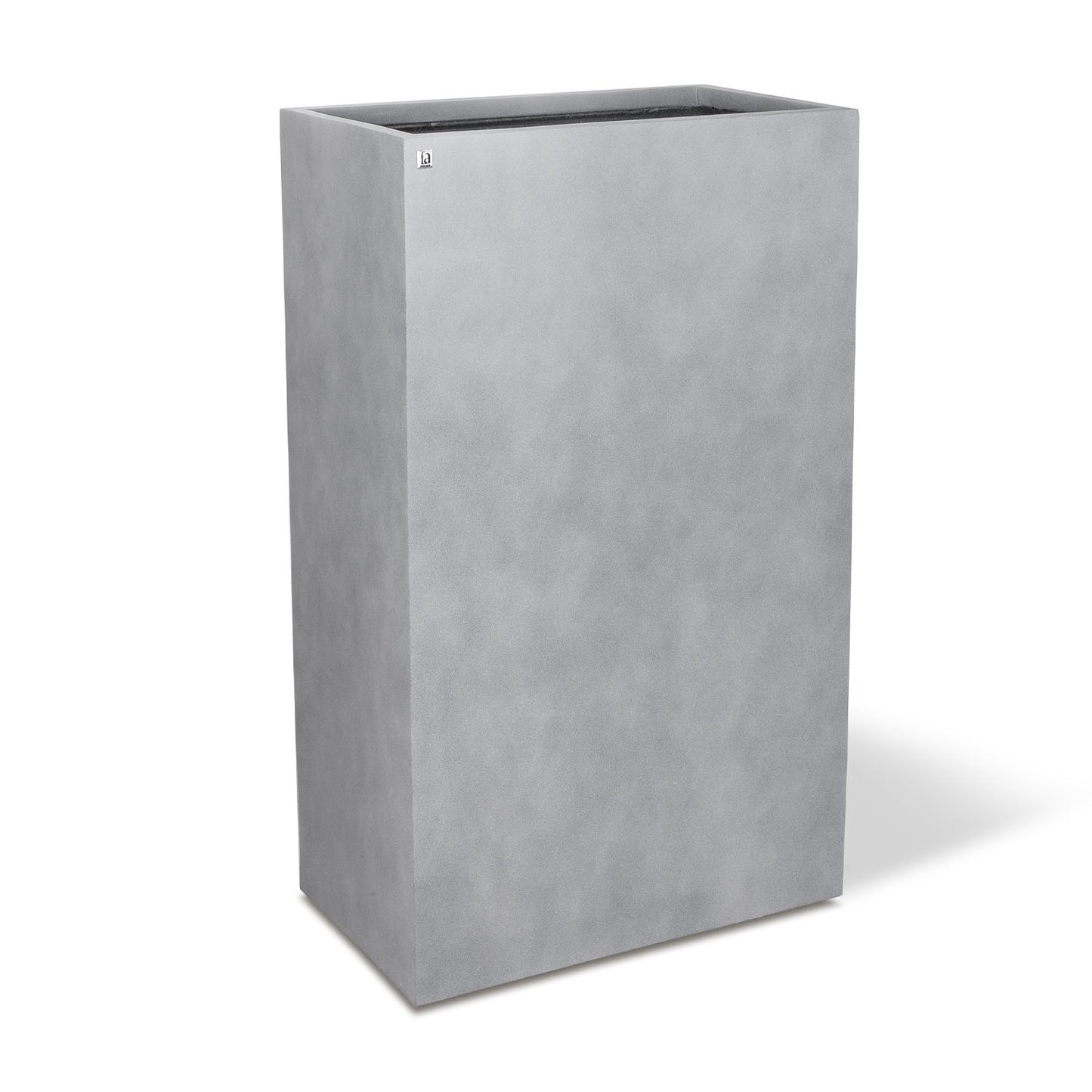 Division Lite Raumteiler mit Rollenaufnahme, 60 x 35 x 100 cm, concrete steingrau