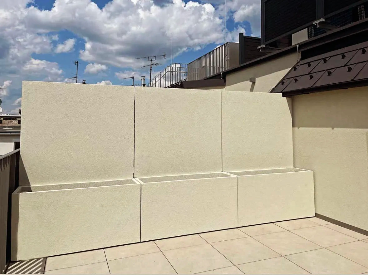 Blumenkasten mit Sichtschutz Flexi-Design bis 100cm