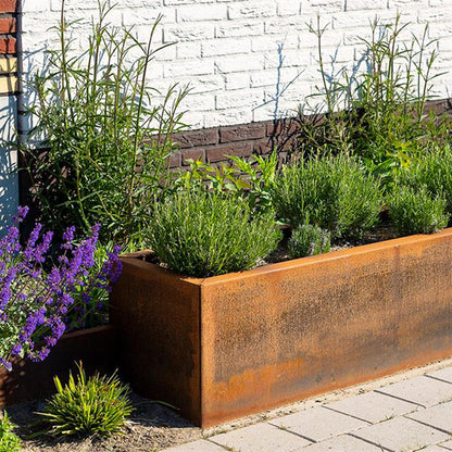 Cuadrado Corten Plug & Play