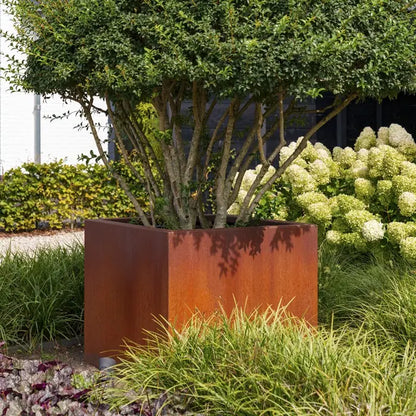 Pflanzkübel Cortenstahl LARGO rechteckig