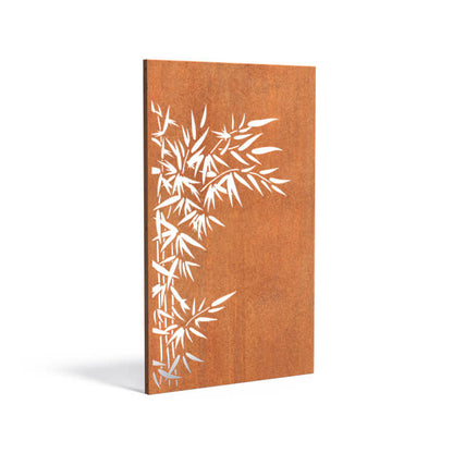 Sichtschutz Corten Gebüsch