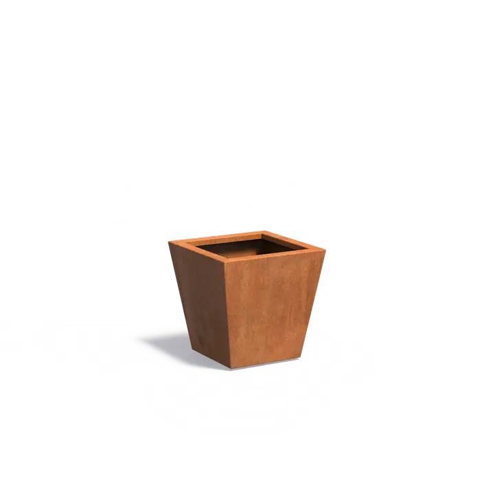 Pflanzkübel aus Cortenstahl für Ihren Garten oder Terrasse.