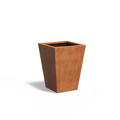 Pflanzkübel aus Cortenstahl für Ihren Garten oder Terrasse.