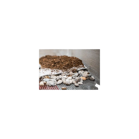 Drainageaufbau für Flexi-Design Blumenkästen.