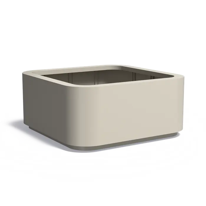 Pflanzkübel aus Aluminium für Ihren Garten oder Terrasse.