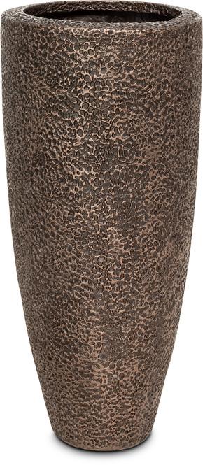 Coral Pflanzvase, Ø 31 cm, Höhe 70 cm, bronze-patina