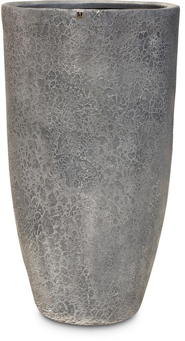 Lava XL Pflanzvase, Ø 56 cm, Höhe 103 cm, grey wash