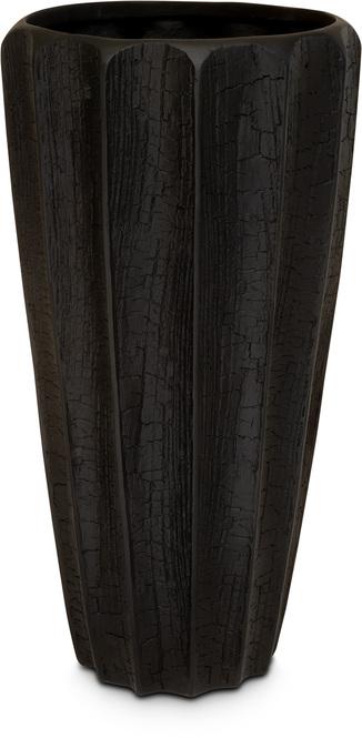 Firewood Pflanzgefäß, Ø 38, Höhe 70 cm, charcoal matt