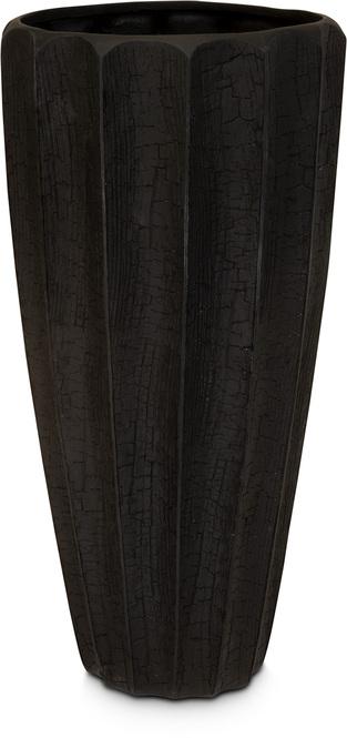 Firewood Pflanzgefäß, Ø 49, Höhe 93 cm, charcoal matt