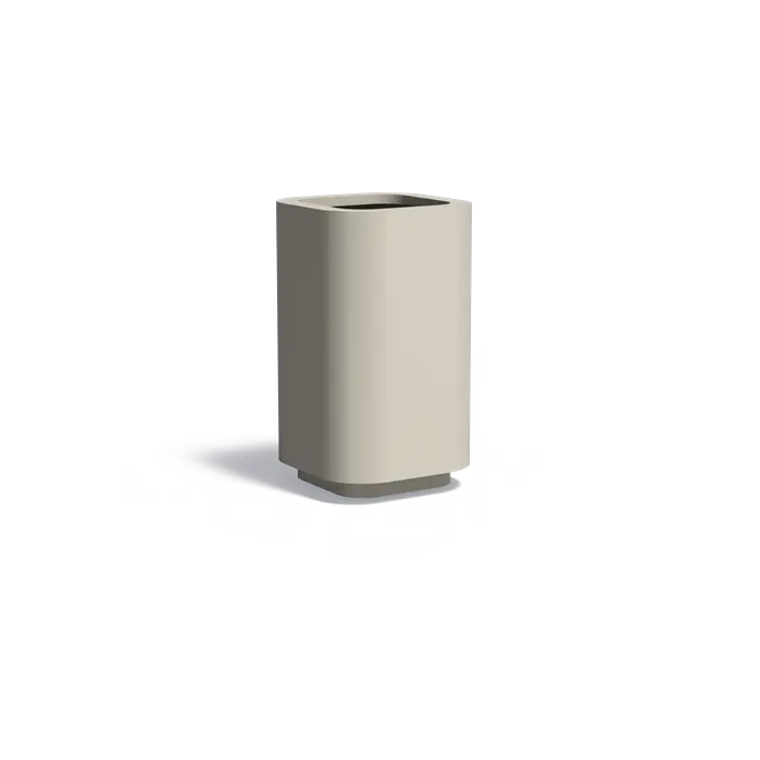 Pflanzkübel aus Aluminium für Ihren Garten oder Terrasse.