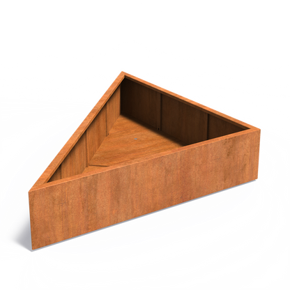 Pflanzkübel Cortenstahl für Terrasse und Garten.