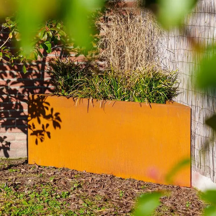 Pflanzkübel aus Cortenstahl für Ihren Garten oder Terrasse.