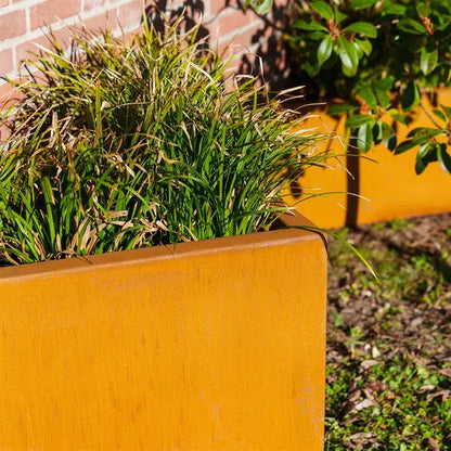 Pflanzkübel aus Cortenstahl für Ihren Garten oder Terrasse.