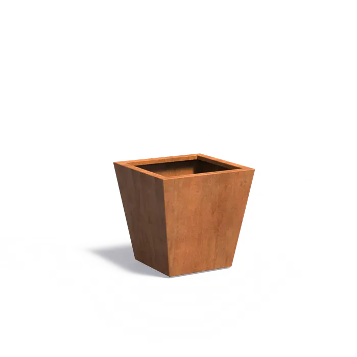Pflanzkübel aus Cortenstahl für Ihren Garten oder Terrasse.