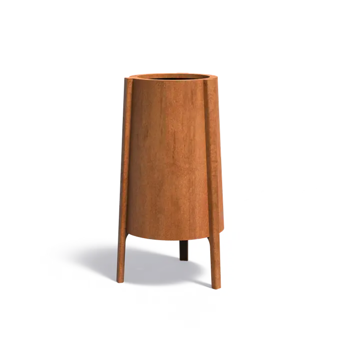 Pflanzkübel aus Cortenstahl für Ihren Garten oder Terrasse.