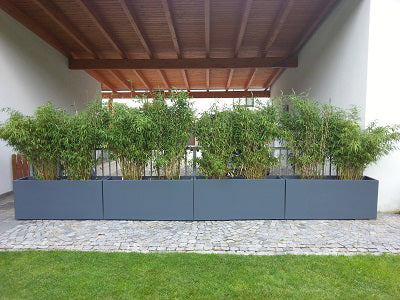 XXL Blumenkasten aus Hartschaumkernplatte für Balkon, Garten und Terrasse.
