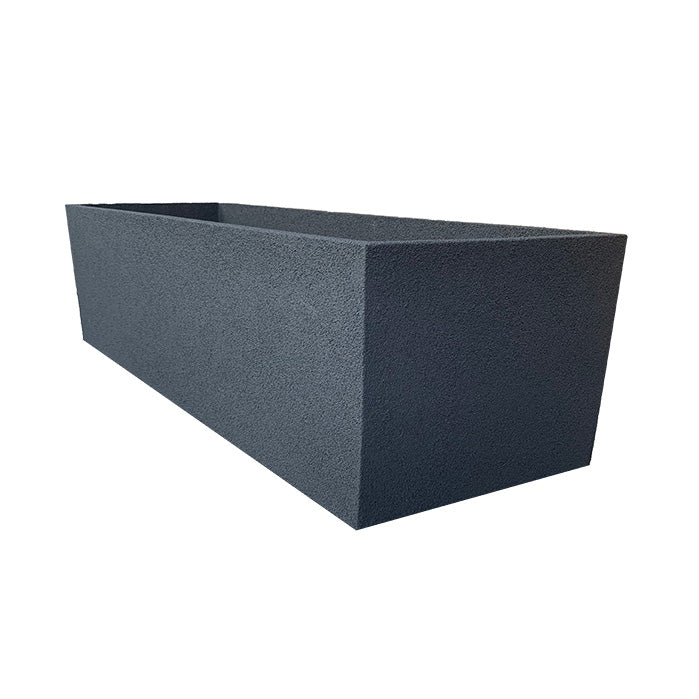 XXL Blumenkasten aus Hartschaumkernplatte für Balkon, Garten und Terrasse.