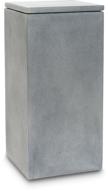 Polystone Tower Pflanzsäule, 35 x 35 x 70 cm, grau